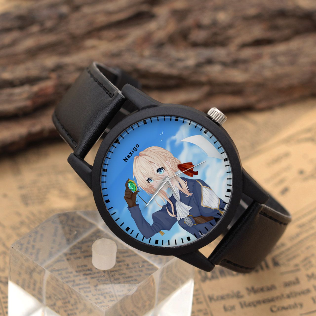 ساعت مچی عقربه ای ناکسیگو مدل Violet Evergarden کد LF13283 -  - 4