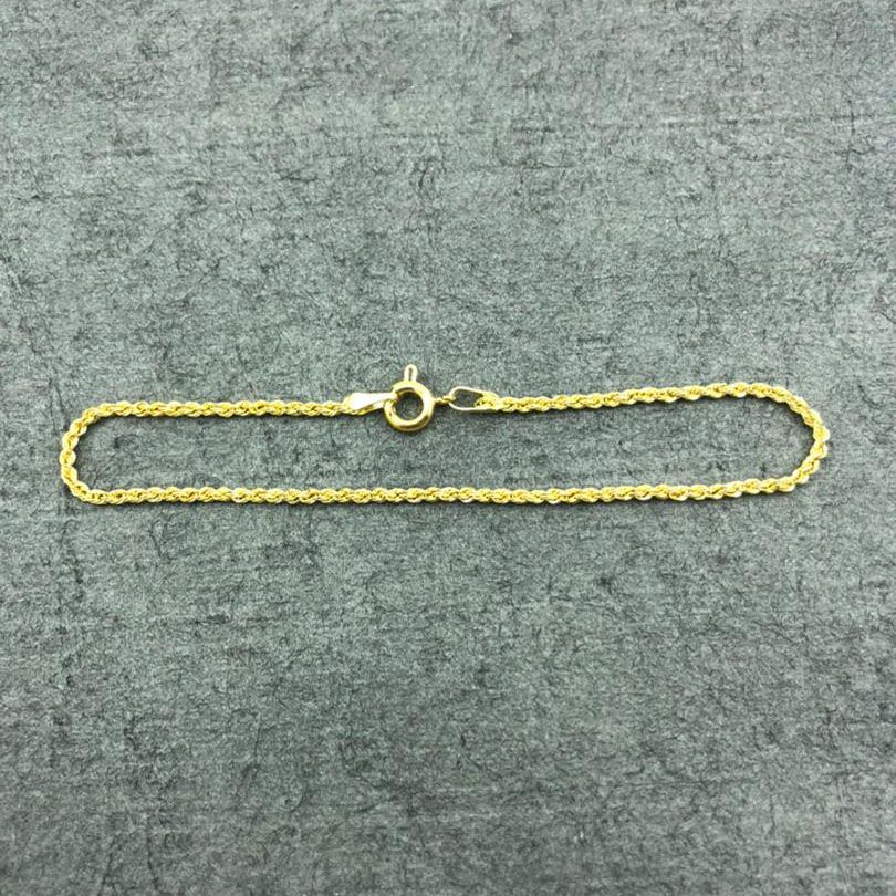 دستبند طلا 18 عیار زنانه دوست خوب مدل dk149 -  - 3