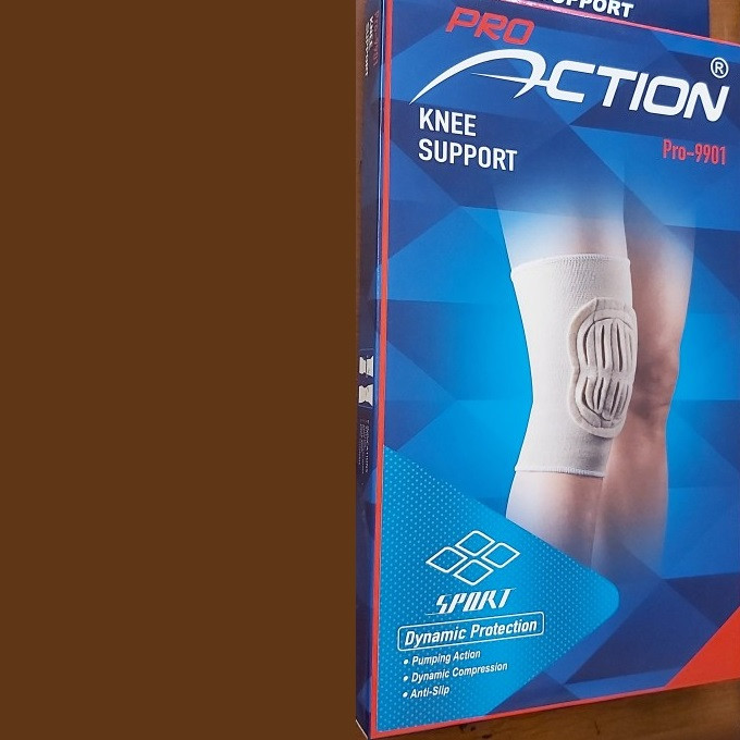 زانوبند طبی اکشن مدل PRO-9901 بسته دو عددی زانوبند طبی اکشن مدل PRO-9901 بسته دو عددی