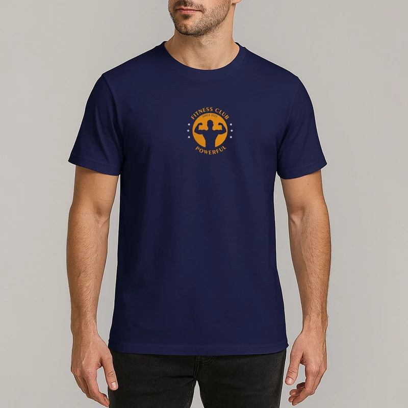 تی‌شرت آستین کوتاه مردانه مدل ورزشی بدنساز کد 0972