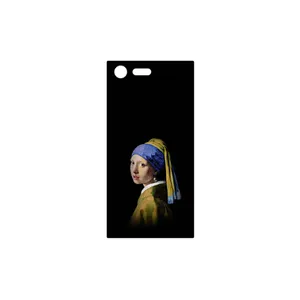 MAHOOT Girl with a Pearl Earring of Vermeer Cover Sticker for Sony Xperia X Compact