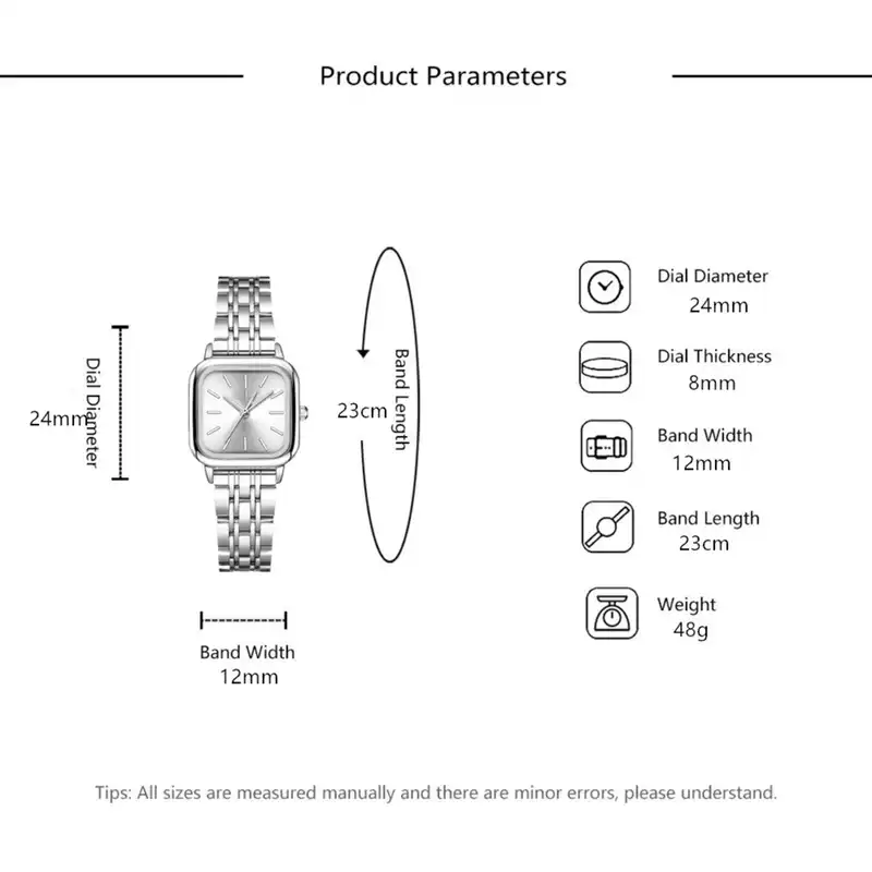 ساعت مچی عقربه ای زنانه مدل مینیمال کلاسیک بند استیل کد 1