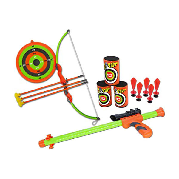 اسباب بازی دو کاره دارت و تیر وکمان کینگ اسپرت مدل SHOOTING کد 88105