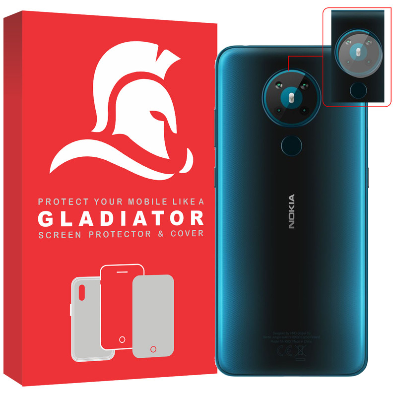 محافظ لنز دوربین گلادیاتور مدل GCN1000 مناسب برای گوشی موبایل نوکیا 5.3