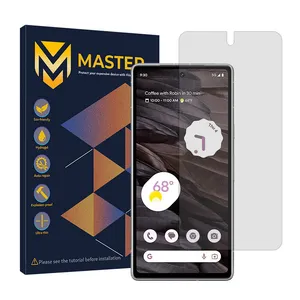 Master Resistant model transparent screen protector suitable for Google Pixel 7a mobile phone