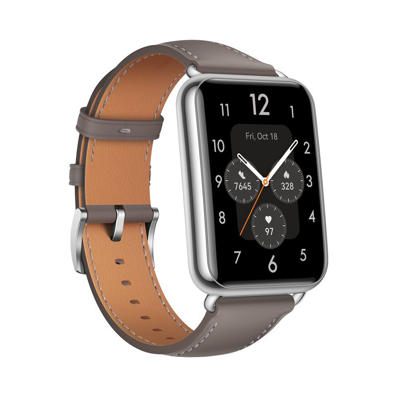 ساعت هوشمند هوآوی مدل WATCH FIT 2 Classic Edition بند چرمی -  - 4