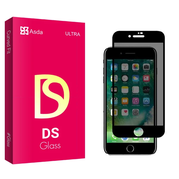 محافظ صفحه نمایش حریم شخصی آسدا مدل DS2 مناسب برای گوشی موبایل اپل iPhone 8 Plus