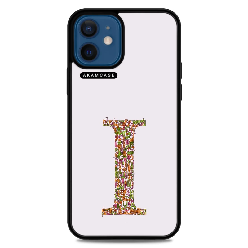 کاور آکام مدل AMC-WA12M-ALPHADOODLEBET-9 مناسب برای گوشی موبایل اپل iPhone 12 Mini