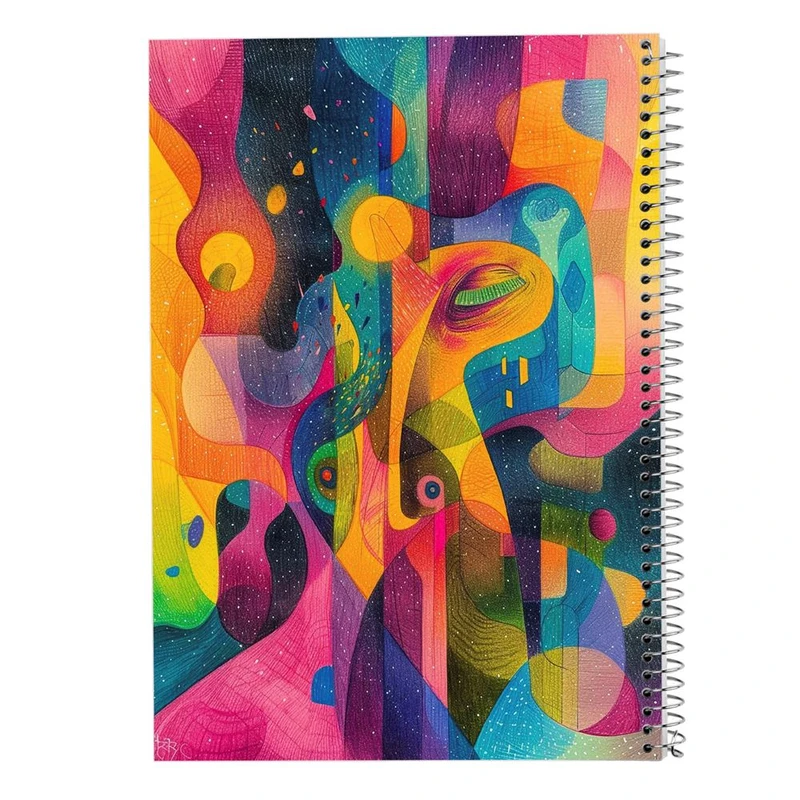 دفتر لیست خرید 50 برگ مدوپد مدل اشکال فانتزی کد DF16344