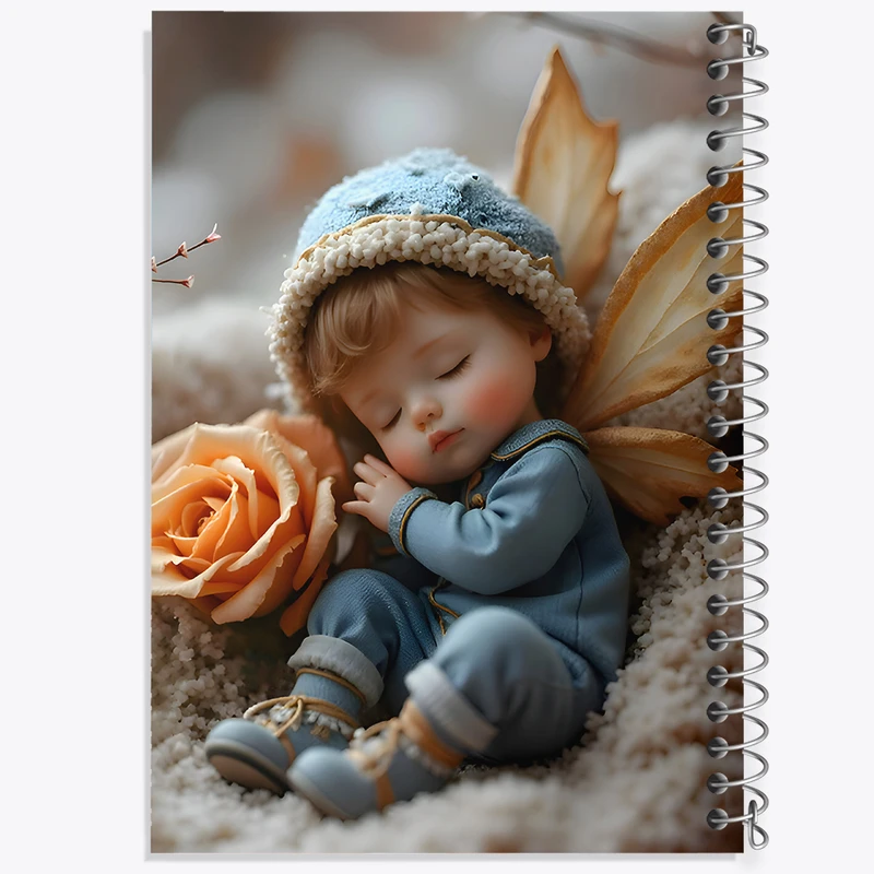 دفتر لیست خرید 50 برگ خندالو طرح پسر بچه کیوت کد F7131