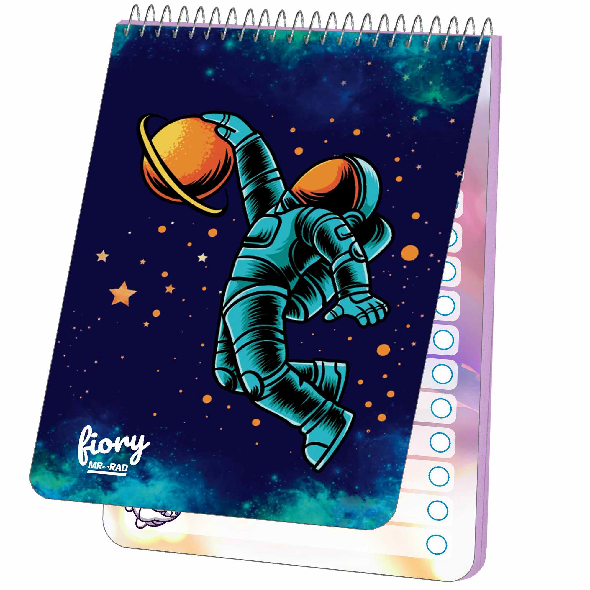 دفترچه یادداشت مستر راد طرح فضانورد کد fiory 1788
