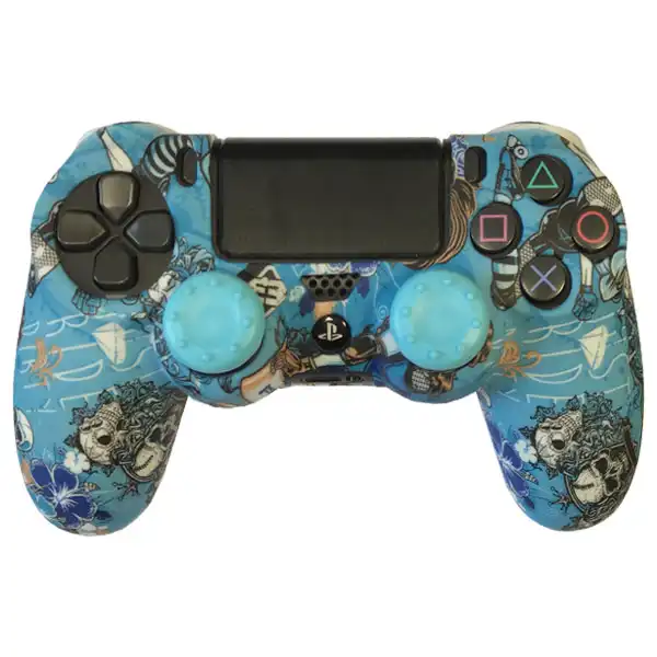 محافظ دسته پلی استیشن ۴ مدل Skelet به همراه روکش آنالوگ