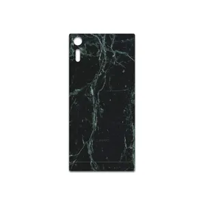 MAHOOT  Graphite-Green-Marble Cover Sticker for Sony Xperia XZ