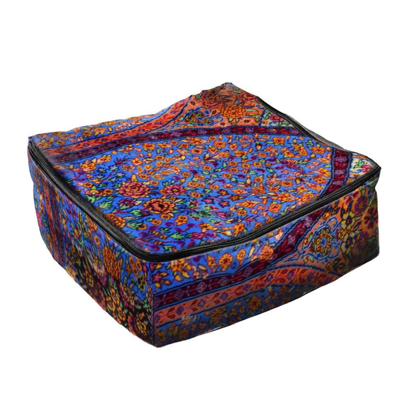 باکس لباس مدوپد طرح قالیچه قم محرابی گلدانی مدل C-Ghom125