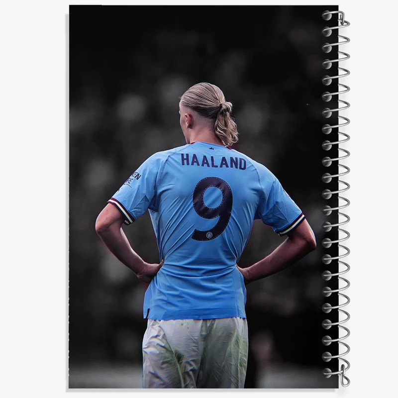 دفتر شطرنجی 50 برگ خندالو مدل ارلینگ هالند (Erling Haaland) کد 36381