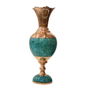 گلدان فیروزه کوب مدل سنبل دان کد 1008