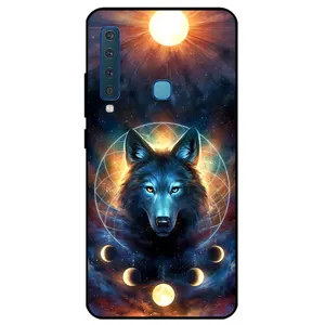 Megafone Wolf and Moon 8006 Cover For Samsung Galaxy A9 2018 / A9S