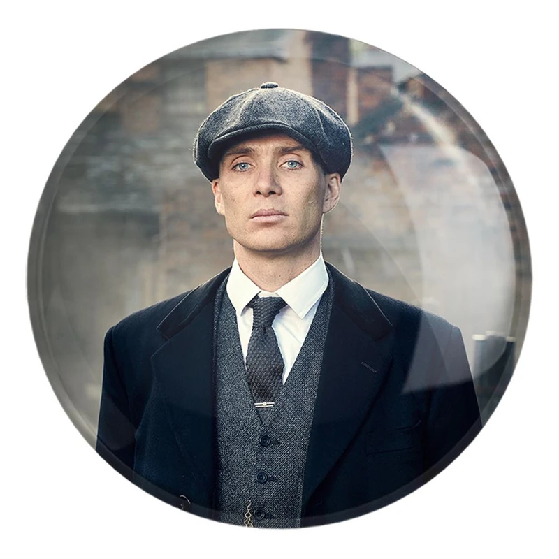 پیکسل خندالو طرح کیلین مورفی سریال پیکی بلایندرز Peaky Blinders کد 4586 مدل بزرگ