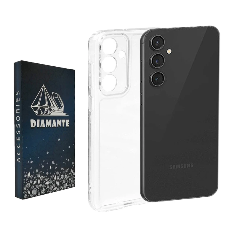 کاور دیامانته مدل Bianco Navy مناسب برای گوشی موبایل سامسونگ Galaxy S23 FE