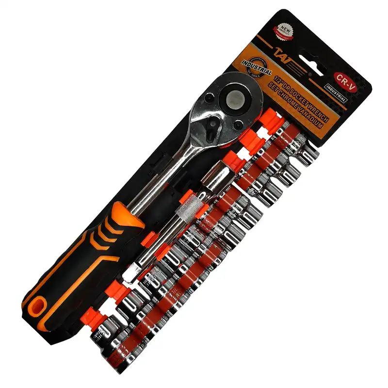 آچار و سری بکس تی ای تی مدل TT-12 مجموعه 12 عددی