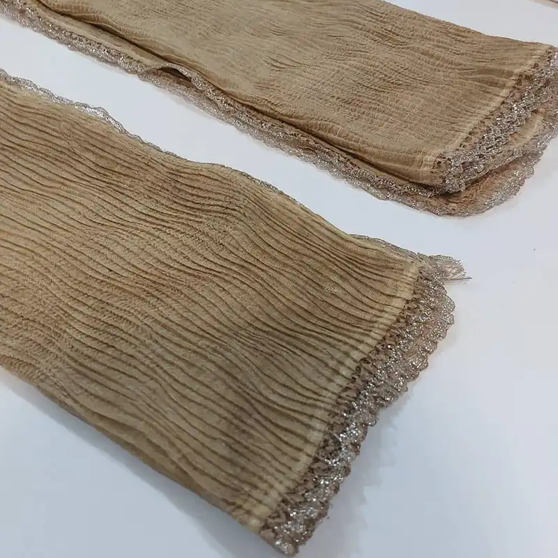 شال زنانه مدل حاشیه تور کد B02