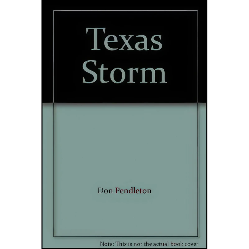 کتاب Texas Storm اثر Don Pendleton انتشارات Pinnacle Books