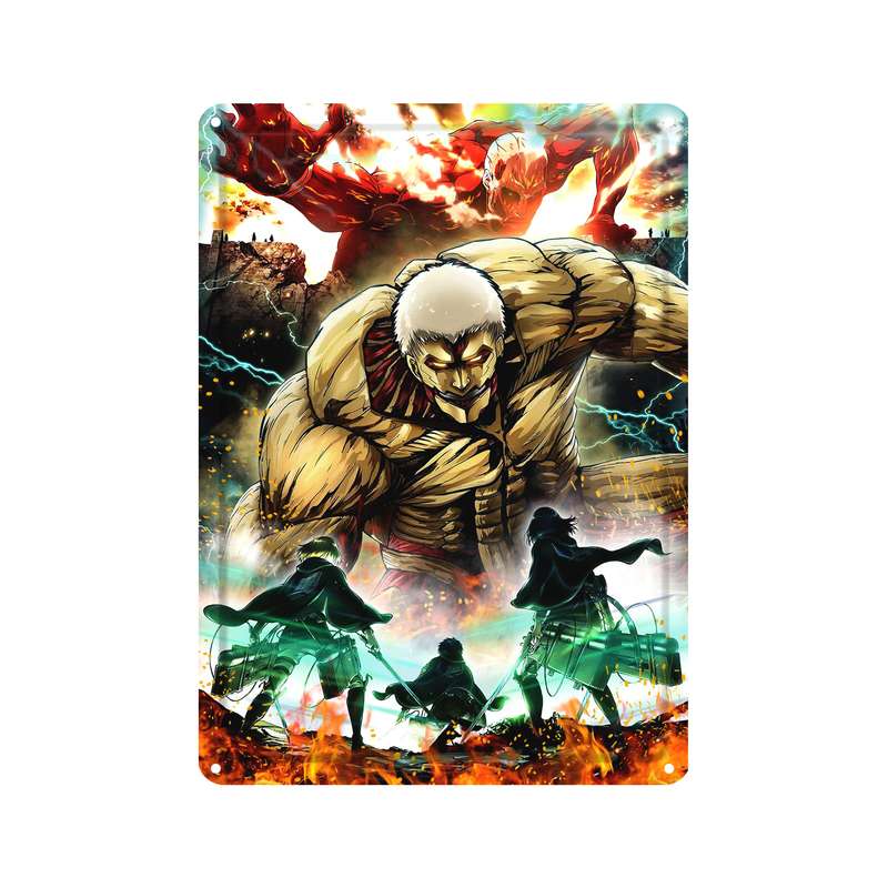 دیوارکوب مدل انیمه کد s 1988 attack on titans 