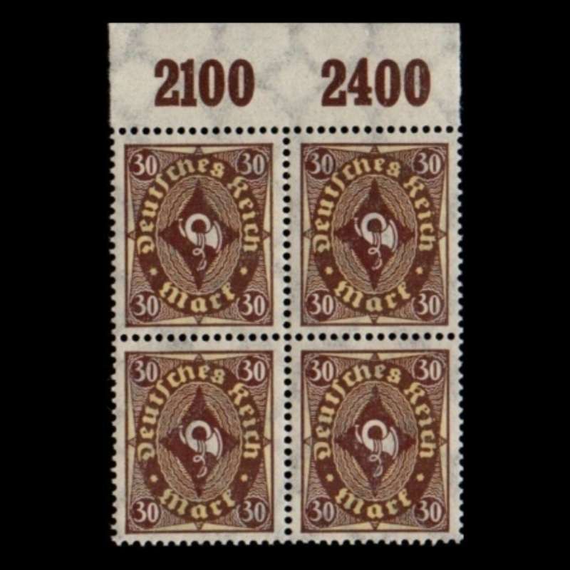 تمبر یادگاری مدل آلمان 30 مارک 1922 بسته 4 عددی
