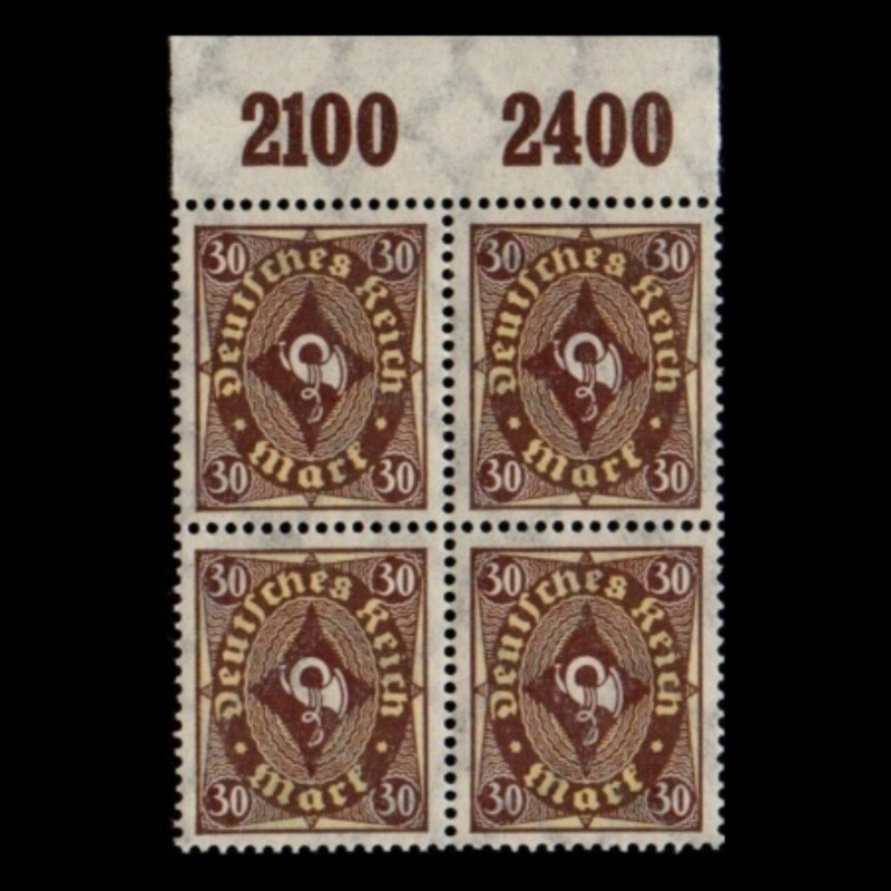 تمبر یادگاری مدل آلمان 30 مارک 1922 بسته 4 عددی