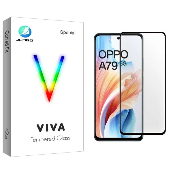 محافظ صفحه نمایش شیشه ای جانبو مدل Viva مناسب برای گوشی موبایل اوپو A79