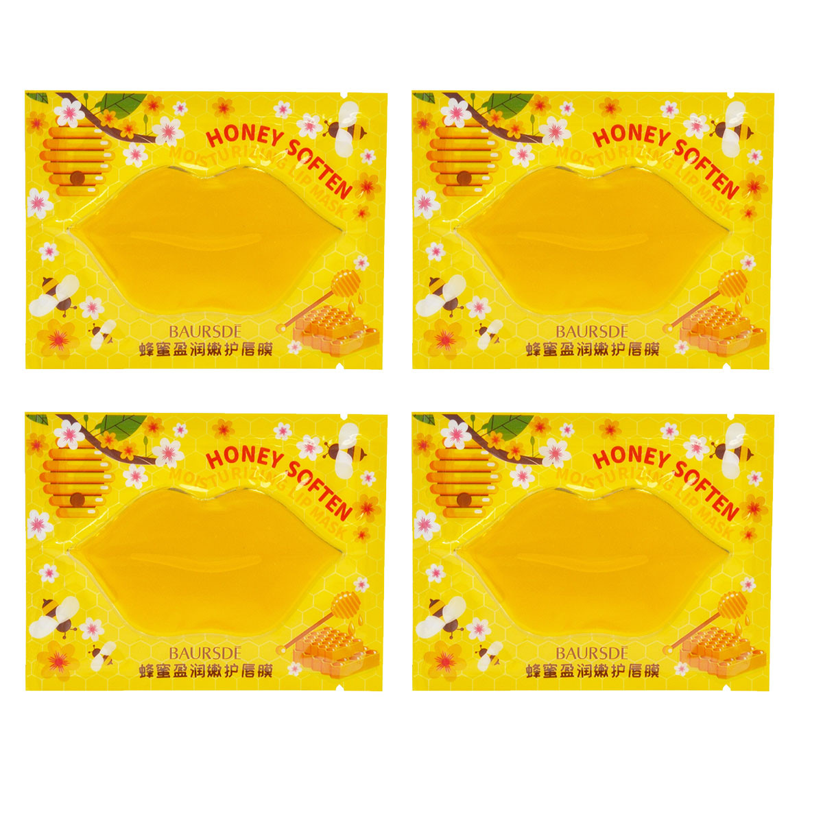 ماسک لب بورسدی مدل Honey وزن 8 گرم بسته 4 عددی ماسک لب بورسدی مدل Honey وزن 8 گرم بسته 4 عددی