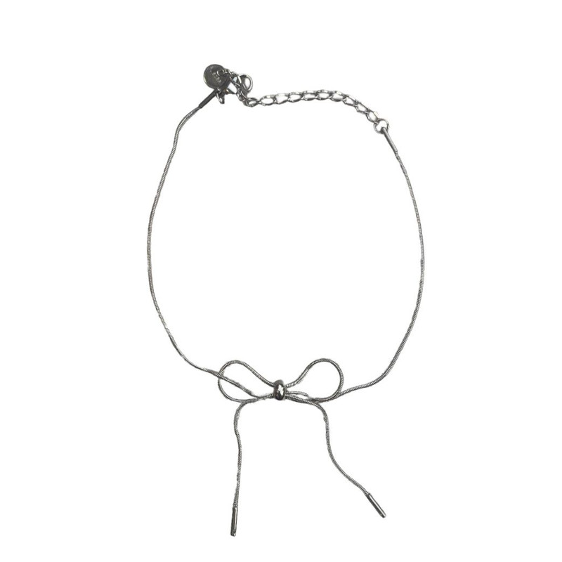 پابند زنانه استینلس استیل مدل پاپیون کد 146