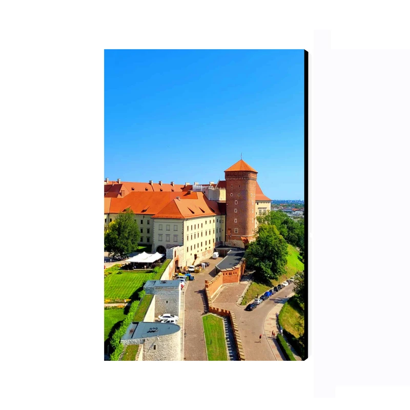 تابلو شاسی عرش طرح گردشگری لهستان مدل قلعه واول کد As5966