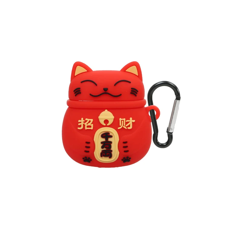 کاور مدل گربه عروسکی مناسب برای کیس اپل Airpod 1 / 2 / 2 wireless