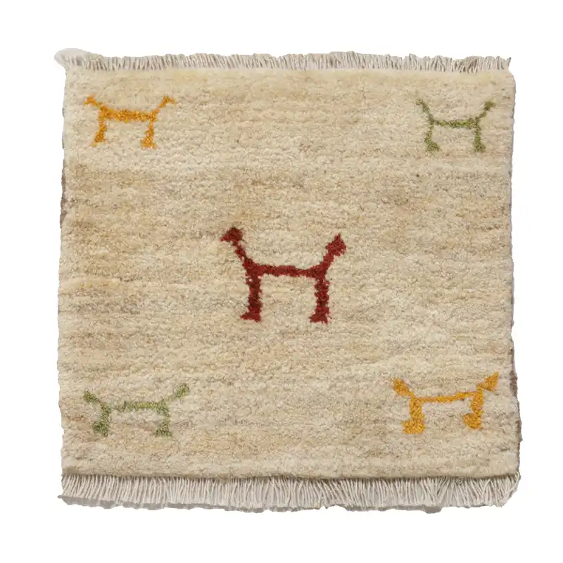 گبه دستباف یک دهم متری کد 40108143