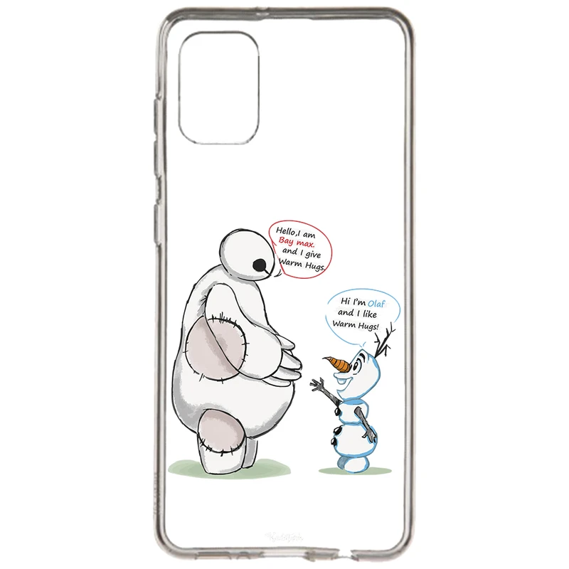 کاور طرح Olaf & Baymax مناسب برای گوشی موبایل سامسونگ Galaxy A31 