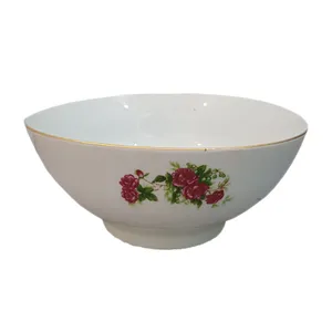 کاسه مدل گل سرخی نوستالژی کد 152