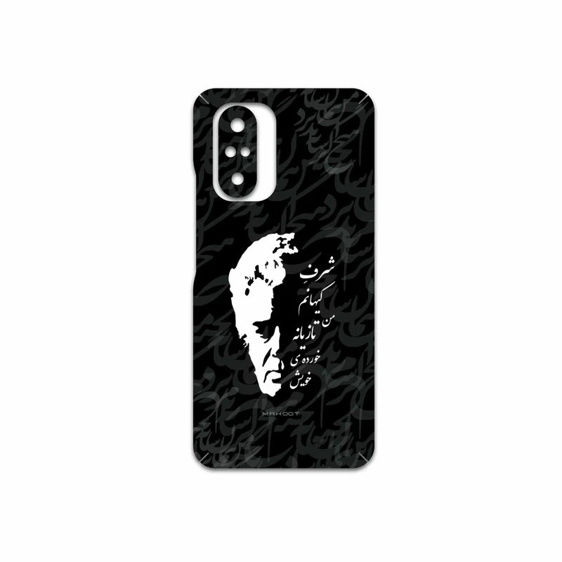 برچسب پوششی ماهوت مدل Ahmad-Shamlou مناسب برای گوشی موبایل شیائومی Poco F3 5G