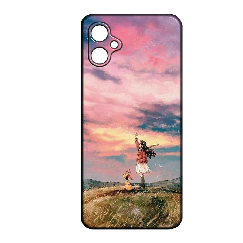 کاور طرح دخترانه کد 263 مناسب برای گوشی موبایل سامسونگ Galaxy A06