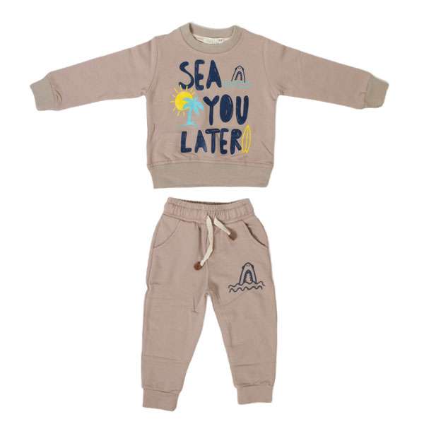 ست سویشرت و شلوار نوزادی مدل chb4943m