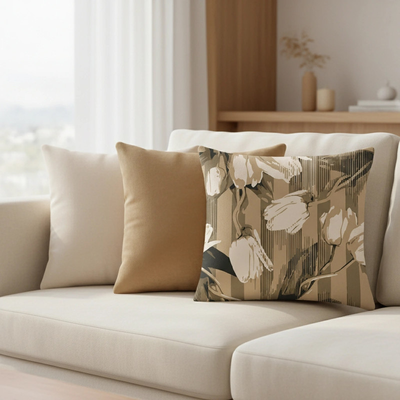 کاور کوسن مدل کد 1032 سایز 45*45 سانتی متر مجموعه سه عددی