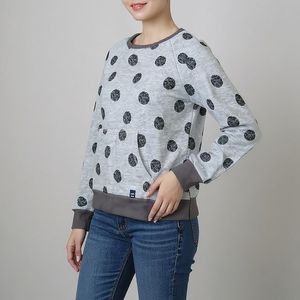 سویشرت زنانه مدل دورس داخل حوله ای