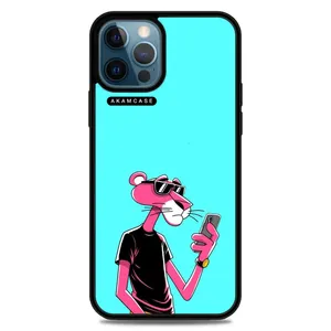 AKAM AMC-WA12PROMAX-PINK PANTHER1 Cover For Apple iPhone 12 Pro Max