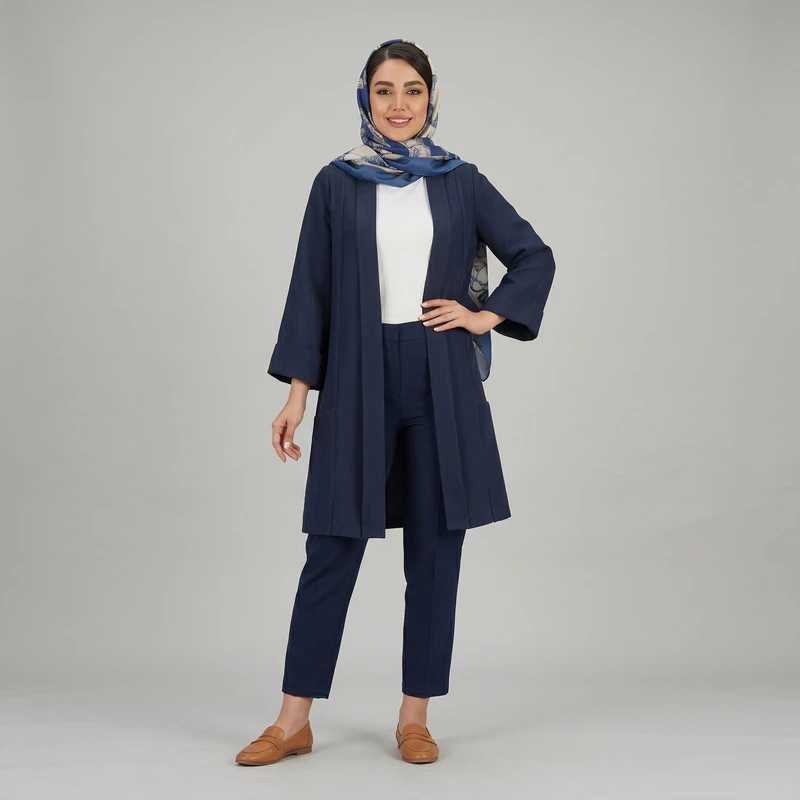 مانتو زنانه السانا مدل هنگامه کد 179404