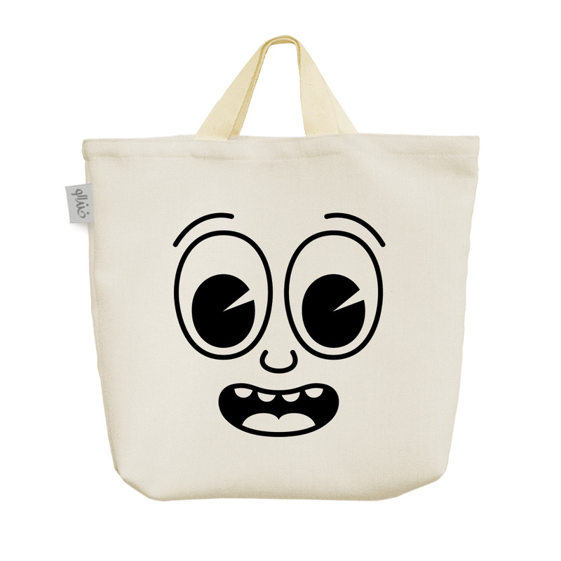 ساک خرید خندالو مدل شکلک بامزه کد H1640