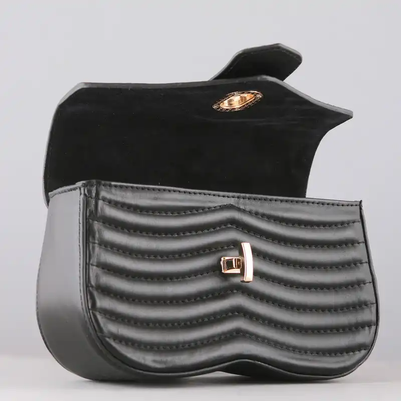 کیف دوشی زنانه چرم یلسان مدل آرچید کد 100-GN