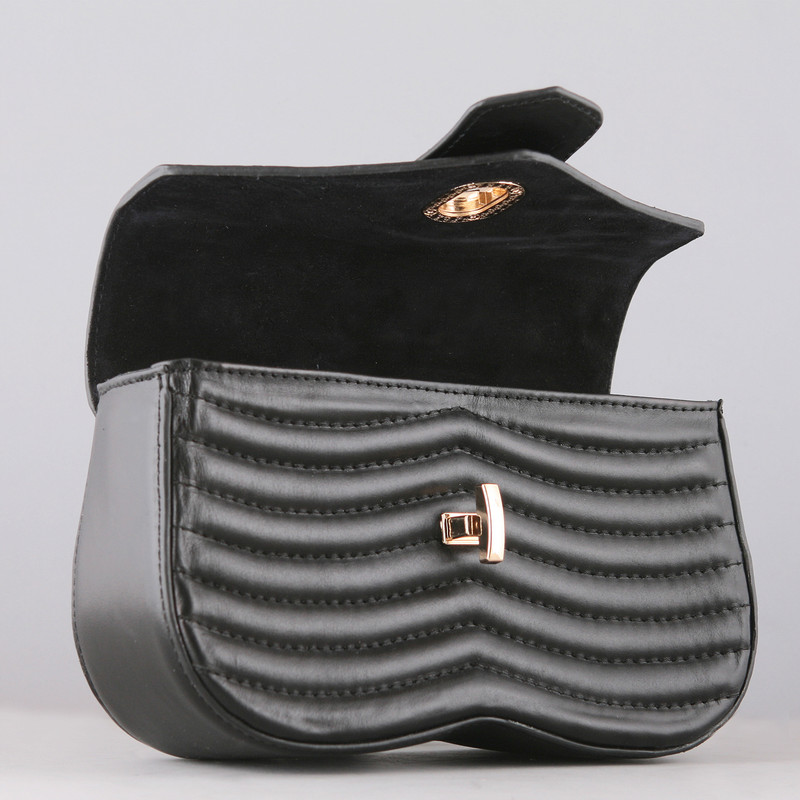 ست کیف و کفش زنانه چرم یلسان مدل آرچید کد AFRA-GN-908-msk