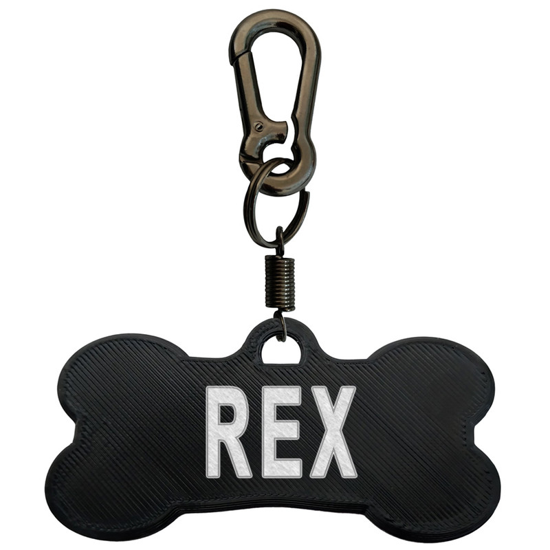 پلاک شناسایی سگ مدل rex