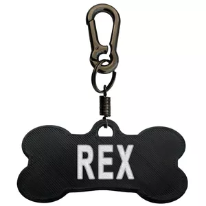 پلاک شناسایی سگ مدل rex