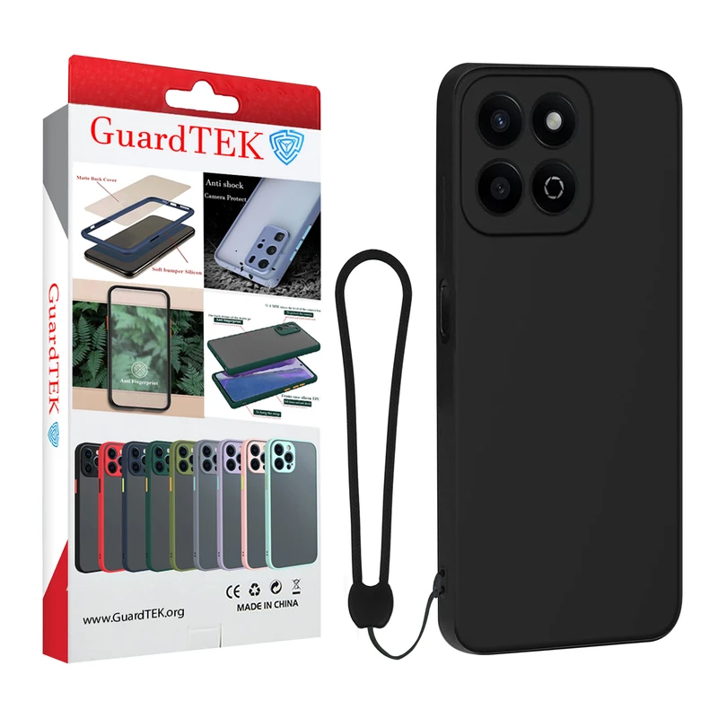 کاور گاردتک مدل Silicone Apple Strap مناسب برای گوشی موبایل آنر X7c به همراه بند